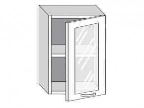1.50.3 Шкаф настенный (h=720) на 500мм с 1-ой стекл. дверцей в Троицке - troick.magazinmebel.ru | фото