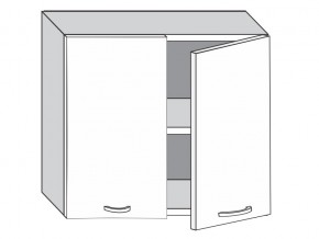 1.80.2 Шкаф настенный (h=720) на 800мм с 2-мя дверцами в Троицке - troick.magazinmebel.ru | фото