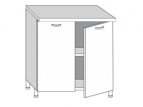 2.80.2 Шкаф-стол на 800мм с 2-мя дверцами в Троицке - troick.magazinmebel.ru | фото