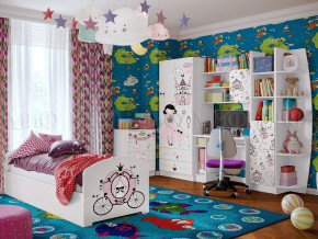 Детская комната Юниор-2 Принцесса в Троицке - troick.magazinmebel.ru | фото - изображение 1
