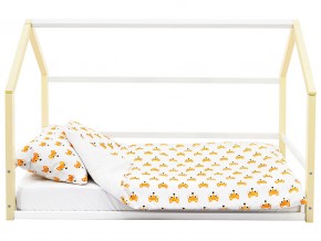Детская кровать-домик Монтессори Svogen бежево-белый в Троицке - troick.magazinmebel.ru | фото - изображение 7