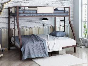 Двухъярусная кровать Гранада 140 коричневый в Троицке - troick.magazinmebel.ru | фото - изображение 1