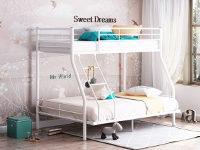Двухъярусная кровать Гранада-2 140 белая в Троицке - troick.magazinmebel.ru | фото