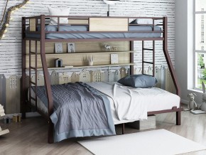 Двухъярусная кровать Гранада П 140 коричневый в Троицке - troick.magazinmebel.ru | фото
