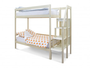 Двухъярусная кровать Svogen бежевый в Троицке - troick.magazinmebel.ru | фото - изображение 1