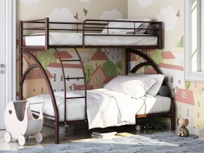 Двухъярусная кровать Виньола 2 Коричневая в Троицке - troick.magazinmebel.ru | фото