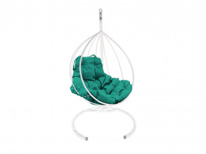 Кокон Капля без ротанга зелёная подушка в Троицке - troick.magazinmebel.ru | фото