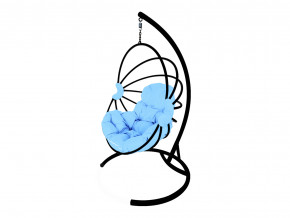 Кокон Веер без ротанга голубая подушка в Троицке - troick.magazinmebel.ru | фото - изображение 1