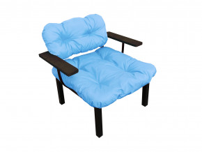Кресло Дачное голубая подушка в Троицке - troick.magazinmebel.ru | фото - изображение 1