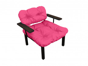 Кресло Дачное розовая подушка в Троицке - troick.magazinmebel.ru | фото