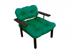 Кресло Дачное зелёная подушка в Троицке - troick.magazinmebel.ru | фото - изображение 1