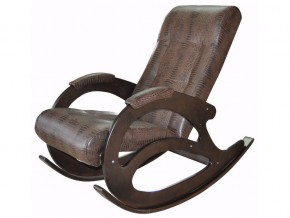 Кресло-качалка К 5/1 коричневый крокодил в Троицке - troick.magazinmebel.ru | фото - изображение 1