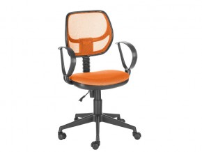 Кресло компьютерное Флеш Рондо оранжевое в Троицке - troick.magazinmebel.ru | фото