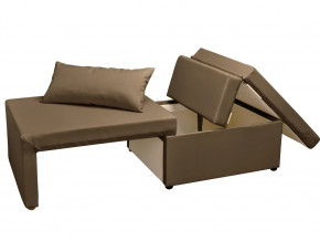 Кресло-кровать Милена рогожка brown в Троицке - troick.magazinmebel.ru | фото - изображение 3