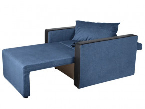 Кресло-кровать Милена с подлокотниками велюр синий в Троицке - troick.magazinmebel.ru | фото - изображение 2