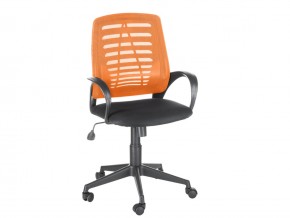 Кресло оператора Ирис стандарт оранжевый/черный в Троицке - troick.magazinmebel.ru | фото - изображение 1