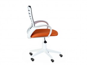 Кресло оператора Ирис white стандарт черный/оранжевый в Троицке - troick.magazinmebel.ru | фото - изображение 2