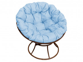 Кресло Папасан без ротанга голубая подушка в Троицке - troick.magazinmebel.ru | фото - изображение 1