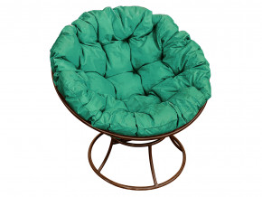 Кресло Папасан без ротанга зелёная подушка в Троицке - troick.magazinmebel.ru | фото