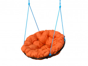 Кресло Папасан подвесное оранжевая подушка в Троицке - troick.magazinmebel.ru | фото