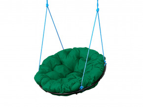 Кресло Папасан подвесное зелёная подушка в Троицке - troick.magazinmebel.ru | фото