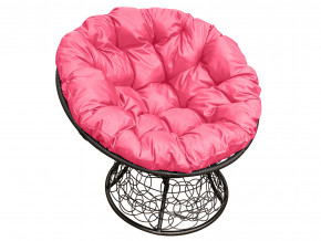 Кресло Папасан с ротангом розовая подушка в Троицке - troick.magazinmebel.ru | фото