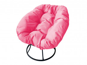 Кресло Пончик без ротанга розовая подушка в Троицке - troick.magazinmebel.ru | фото - изображение 1