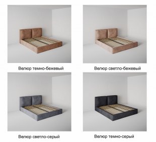 Кровать Флоренция 1.4 м с подъемным механизмом в Троицке - troick.magazinmebel.ru | фото - изображение 7