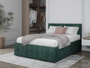 Кровать 1400 Лана зеленый велюр в Троицке - troick.magazinmebel.ru | фото