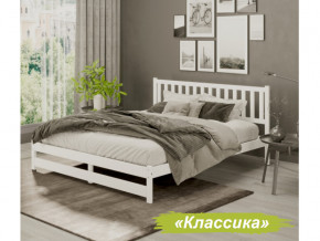 Кровать 2-х спальная Аист-8 Классика белый 1200х2000 мм в Троицке - troick.magazinmebel.ru | фото