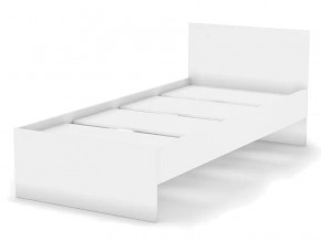 Кровать 900 Лофт белая в Троицке - troick.magazinmebel.ru | фото - изображение 1