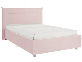 Кровать Альба 1200 велюр нежно-розовый в Троицке - troick.magazinmebel.ru | фото