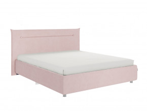 Кровать Альба 1600 велюр нежно-розовый в Троицке - troick.magazinmebel.ru | фото - изображение 1