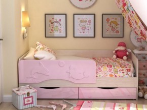 Кровать детская Алиса КР 812 розовая 1600 в Троицке - troick.magazinmebel.ru | фото
