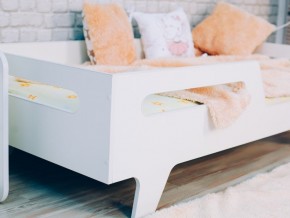 Кровать детская Бэби белая в Троицке - troick.magazinmebel.ru | фото - изображение 2