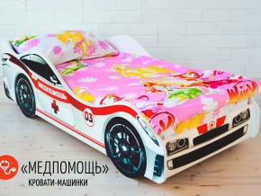 Кровать детская машина Медпомощь в Троицке - troick.magazinmebel.ru | фото