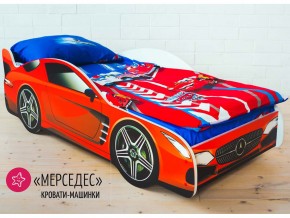 Кровать детская машинка Мерседес в Троицке - troick.magazinmebel.ru | фото - изображение 1