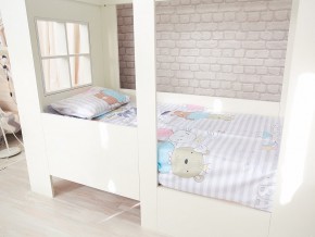 Кровать детская Теремок без ящика белая в Троицке - troick.magazinmebel.ru | фото - изображение 2