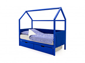 Кровать-домик мягкий Svogen с ящиками синий в Троицке - troick.magazinmebel.ru | фото - изображение 1