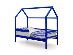 Кровать-домик Svogen с бортиком синий в Троицке - troick.magazinmebel.ru | фото - изображение 1