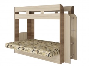 Кровать двухъярусная Карамель 75 шимо ткань савана в Троицке - troick.magazinmebel.ru | фото - изображение 2