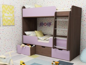 Кровать двухъярусная Малыш двойняшка бодега-ирис в Троицке - troick.magazinmebel.ru | фото - изображение 1