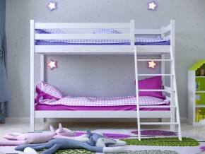 Кровать двухъярусная Сонечка с наклонной лестницей в Троицке - troick.magazinmebel.ru | фото - изображение 2
