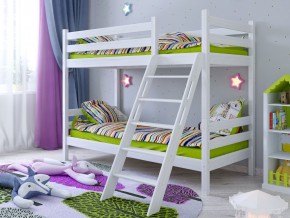 Кровать двухъярусная Сонечка с наклонной лестницей в Троицке - troick.magazinmebel.ru | фото - изображение 4