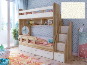 Кровать двухъярусная Юниор 1 с фасадом для рисования феритейл в Троицке - troick.magazinmebel.ru | фото - изображение 1