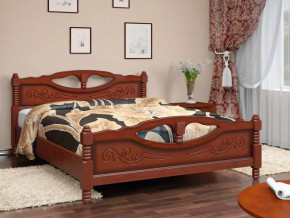 Кровать Елена-4 1200 Орех в Троицке - troick.magazinmebel.ru | фото