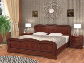 Кровать Карина-8 1200 Орех в Троицке - troick.magazinmebel.ru | фото