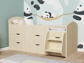 Кровать Малыш-7 Дуб в Троицке - troick.magazinmebel.ru | фото - изображение 1