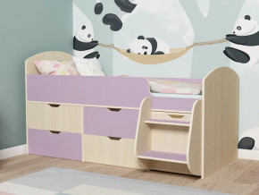 Кровать Малыш-7 Дуб-Ирис в Троицке - troick.magazinmebel.ru | фото - изображение 1