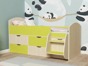 Кровать Малыш-7 Дуб-лайм в Троицке - troick.magazinmebel.ru | фото - изображение 1